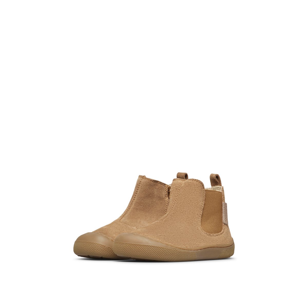 Chaussures premiers pas barefoot en suède BAREFOOT GLITTY marron-, NATURINO