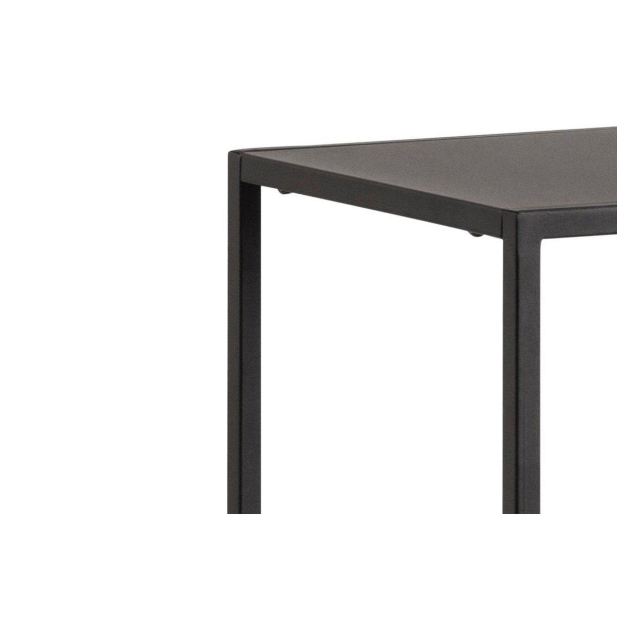 Bibliothèque scandinave en métal noir 3 tablettes - HARLOW noir, HELLIN, DEPUIS 1862