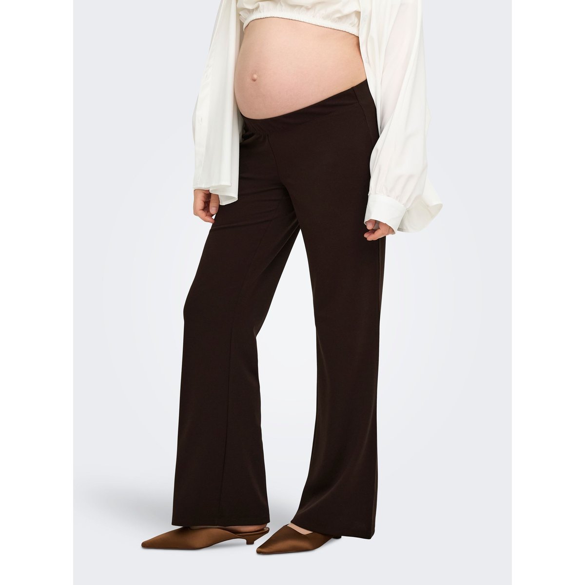 Pantalon marron - coffee bean 1, ONLY