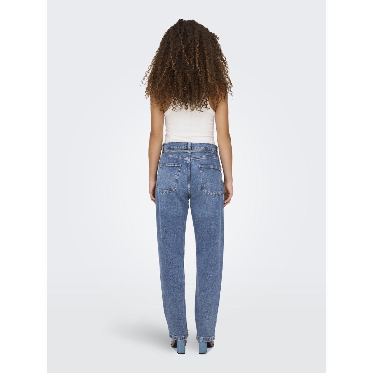 Jean Coupe Droite medium blue denim, ONLY