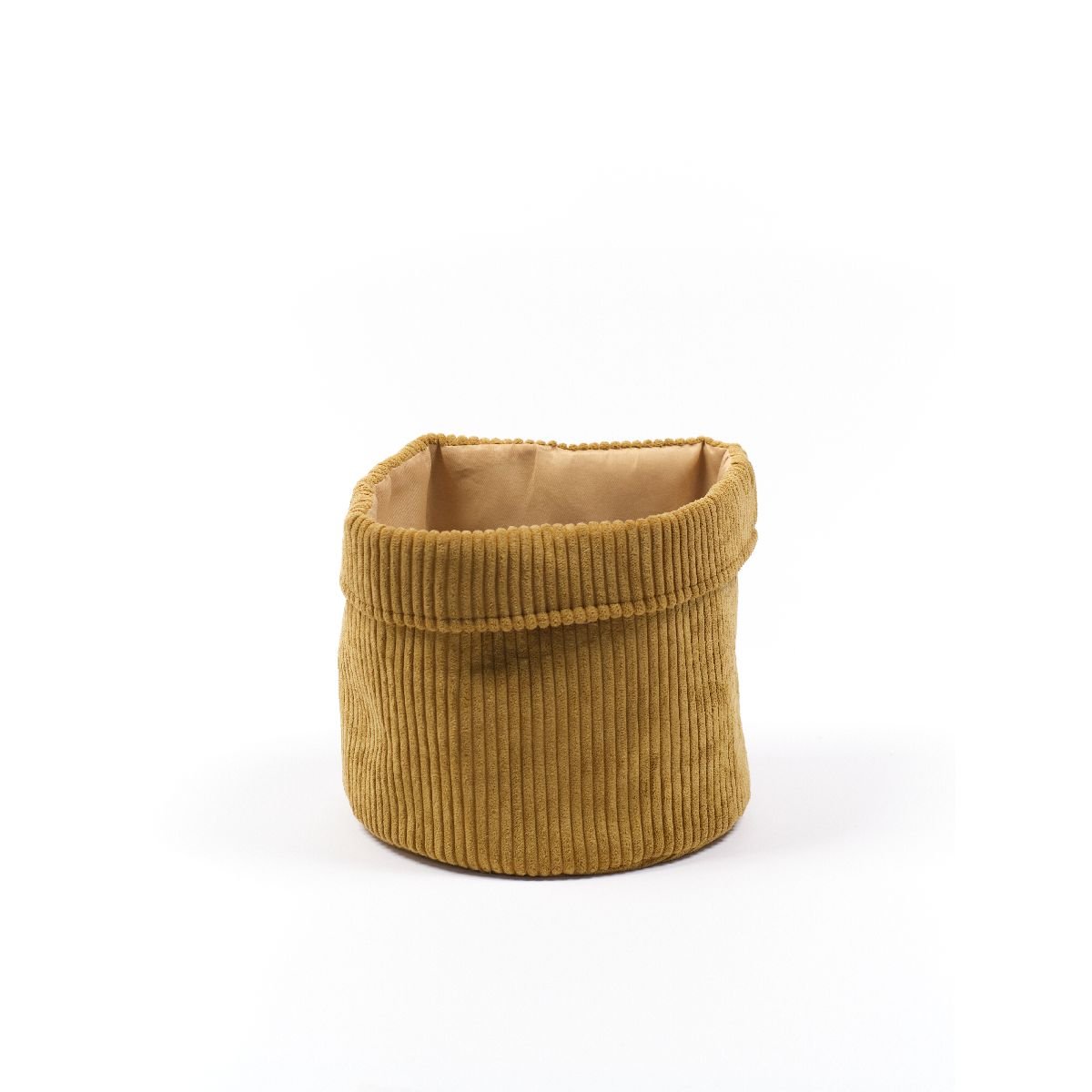 Panier de rangement rond COZY marron, FACTORY