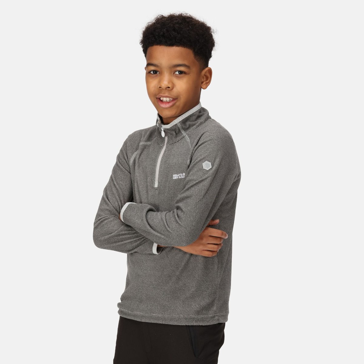 Sweat polaire de plein air LOCO gris, REGATTA