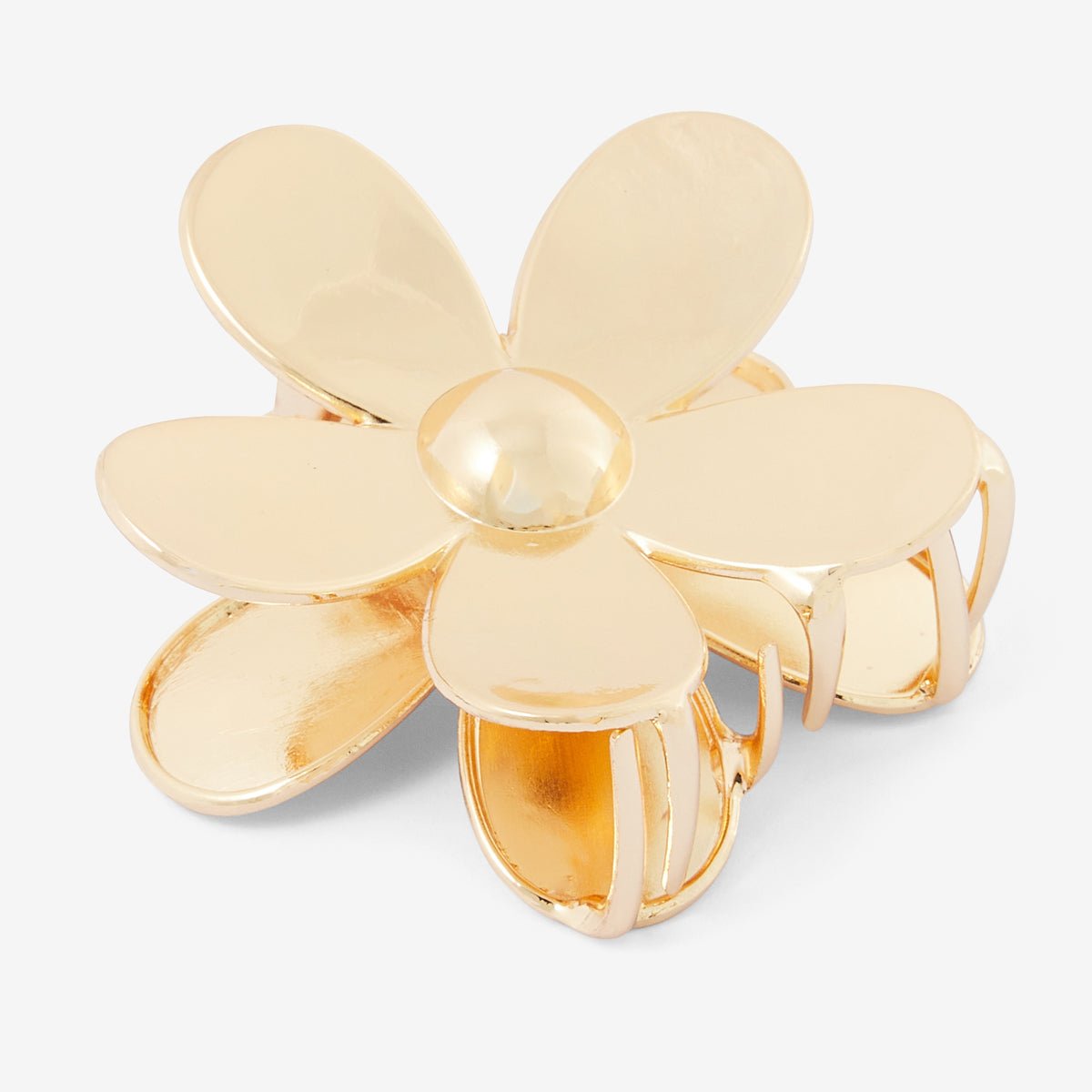 Pince à cheveux fleur dorée doré, BALABOOSTE