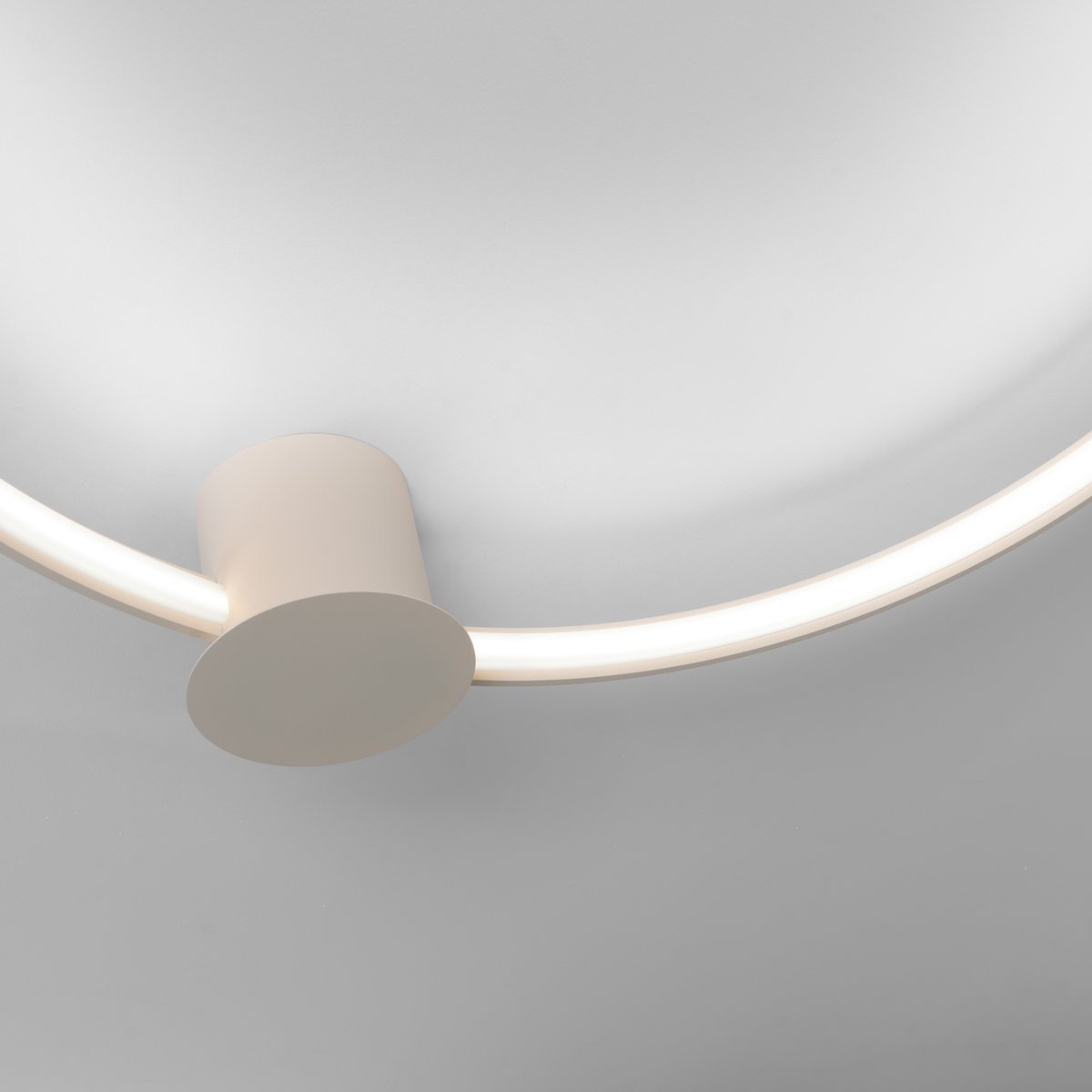 Plafonnier Aluminium Beige LED 1 Rio beige, EDEN