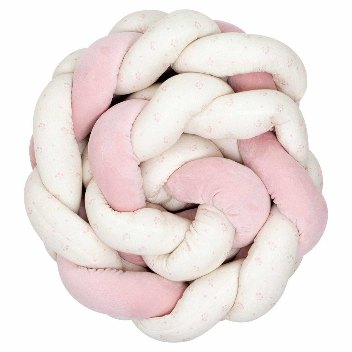 Tresse décorative fleurs - 200cm rose, TROIS KILOS SEPT