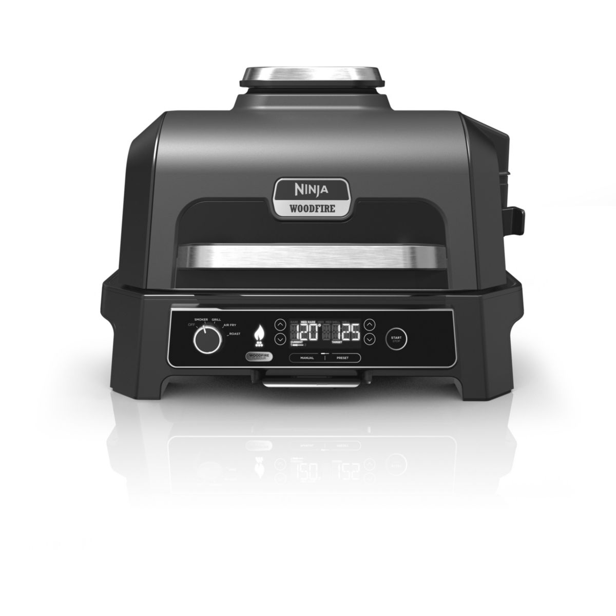 Barbecue électrique Woodfire OG850EU Pro XL avec thermosonde 50x40 cm couleur unique, NINJA