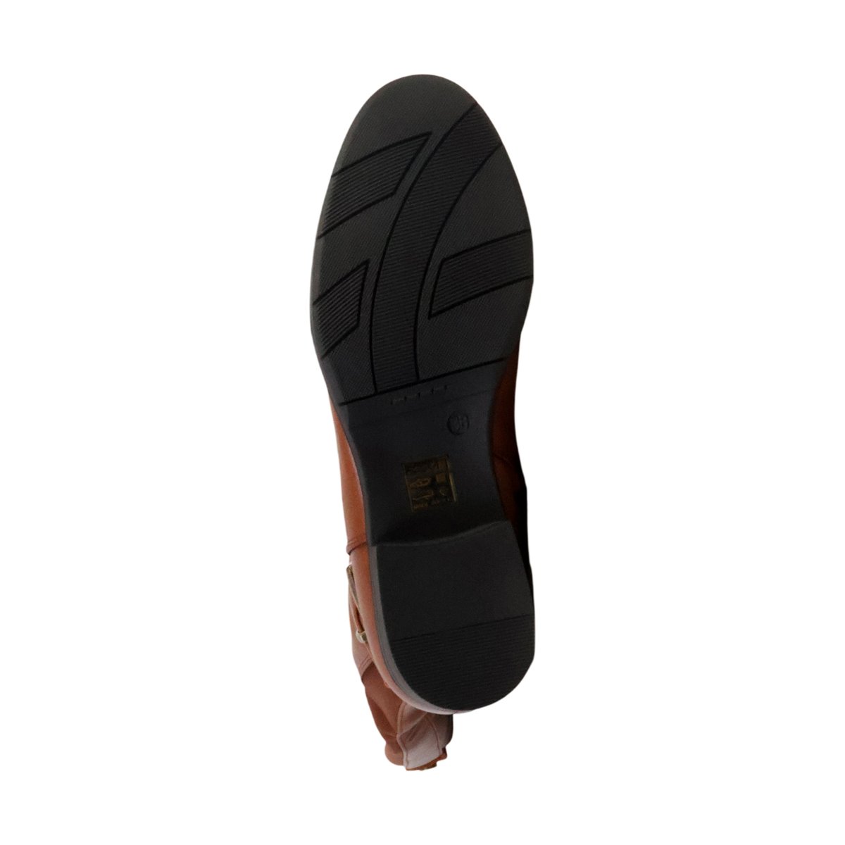 Bottes à Zip camel, ENZA NUCCI