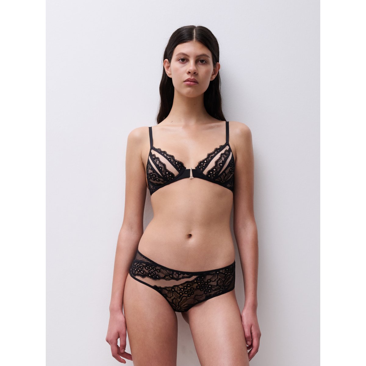 Soutien-gorge armature ROXANE noir, CHANTELLE X