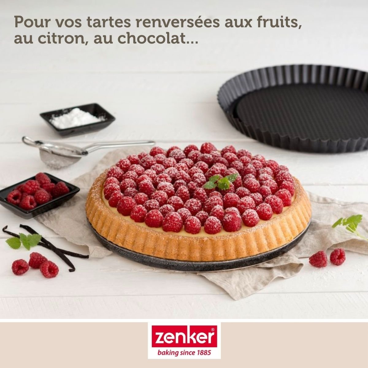 Set de 5 ustensiles de pâtisserie moule à gâteaux 2 bols spatule noir, ZENKER