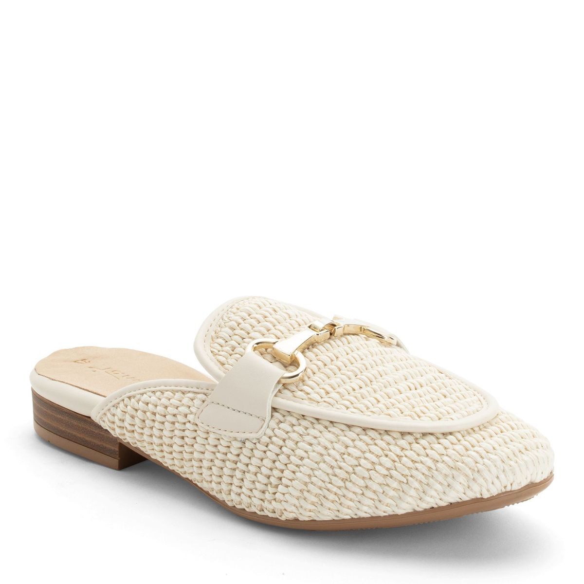 Mule talon bloc beige crème, TAMARIS