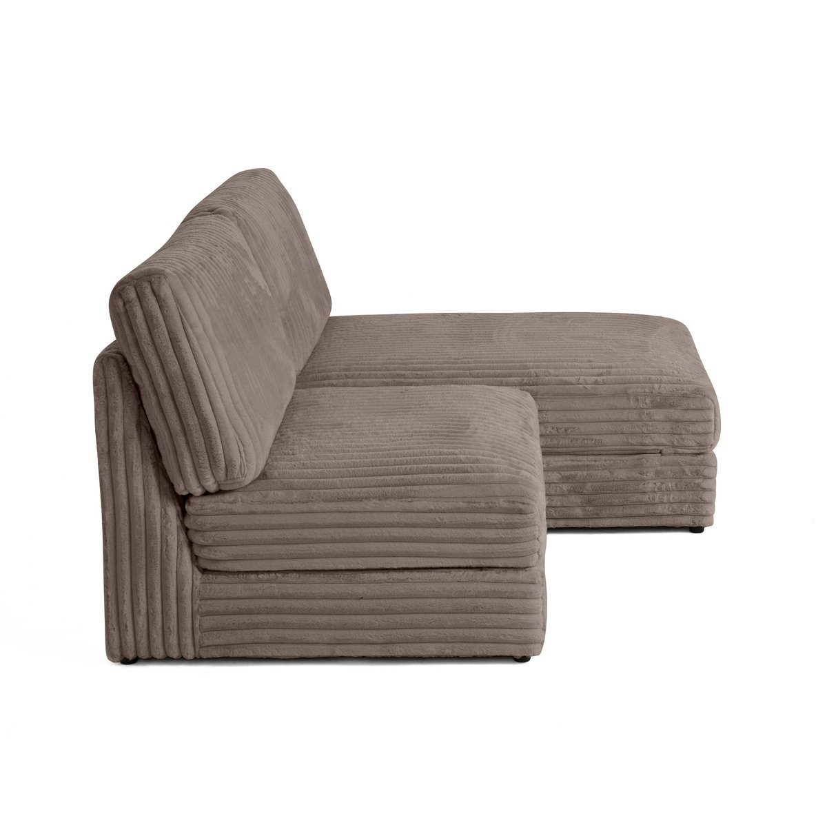 Canapé d'Angle réversible 3 places - JASPER taupe, BEST MOBILIER