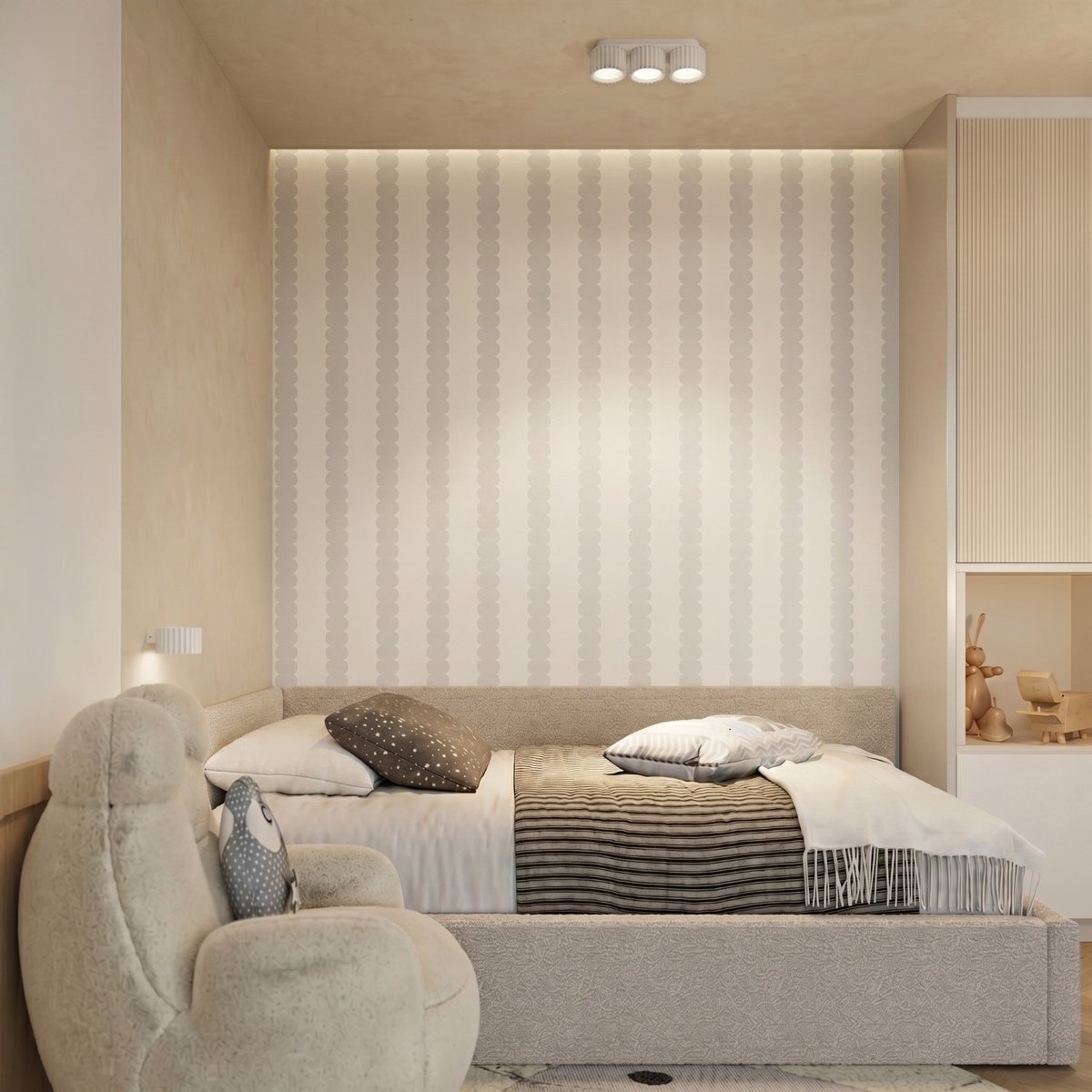 Applique murale Aluminium Blanc Gx53 1 AURA blanc, EDEN