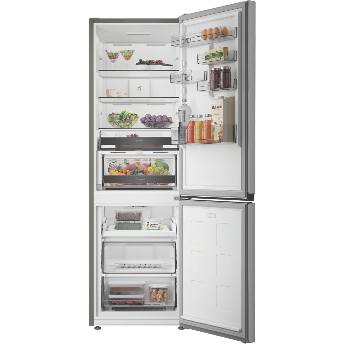 Réfrigérateur combiné WHK26372X5EA3 couleur unique, WHIRLPOOL
