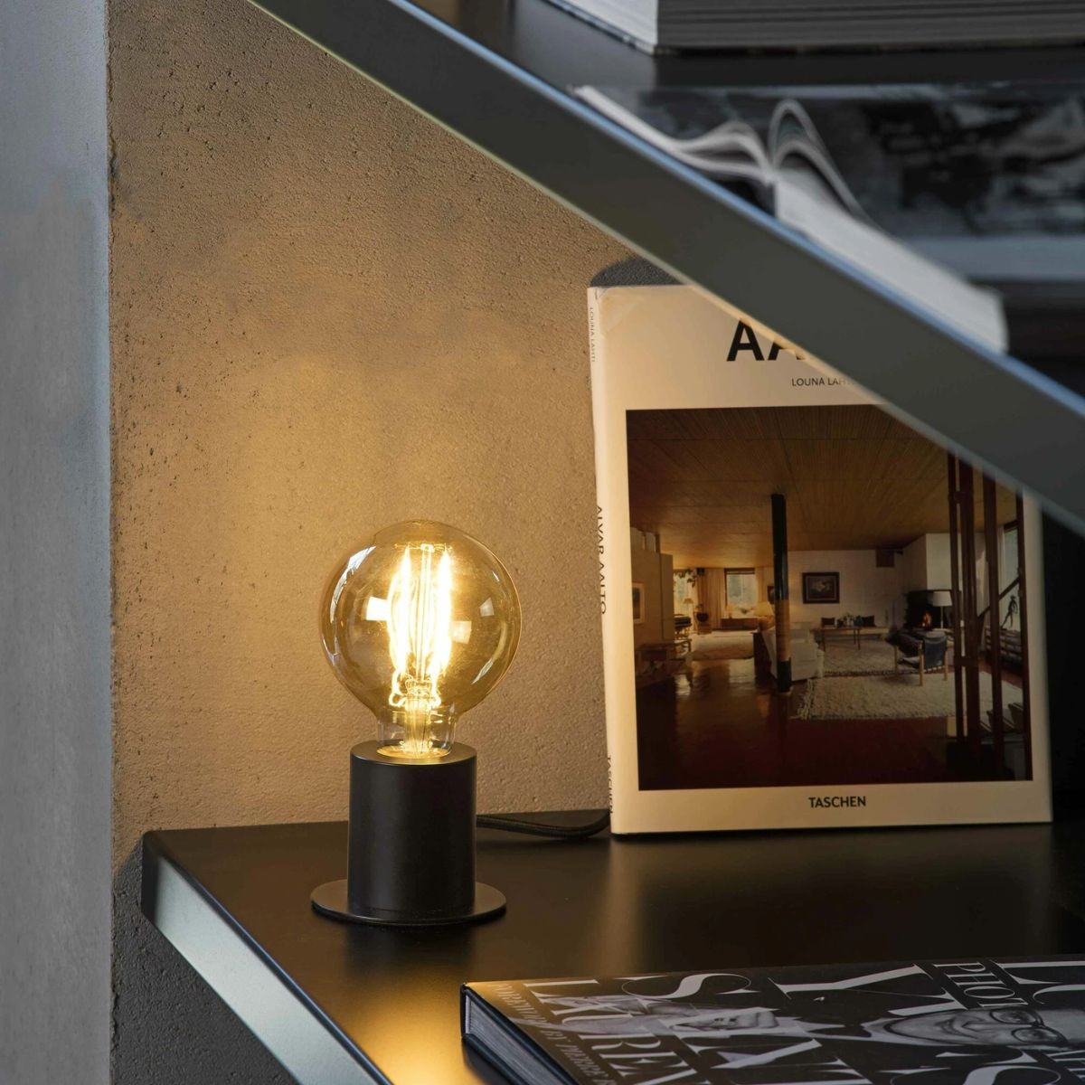 Lampe TEN noir, FARO