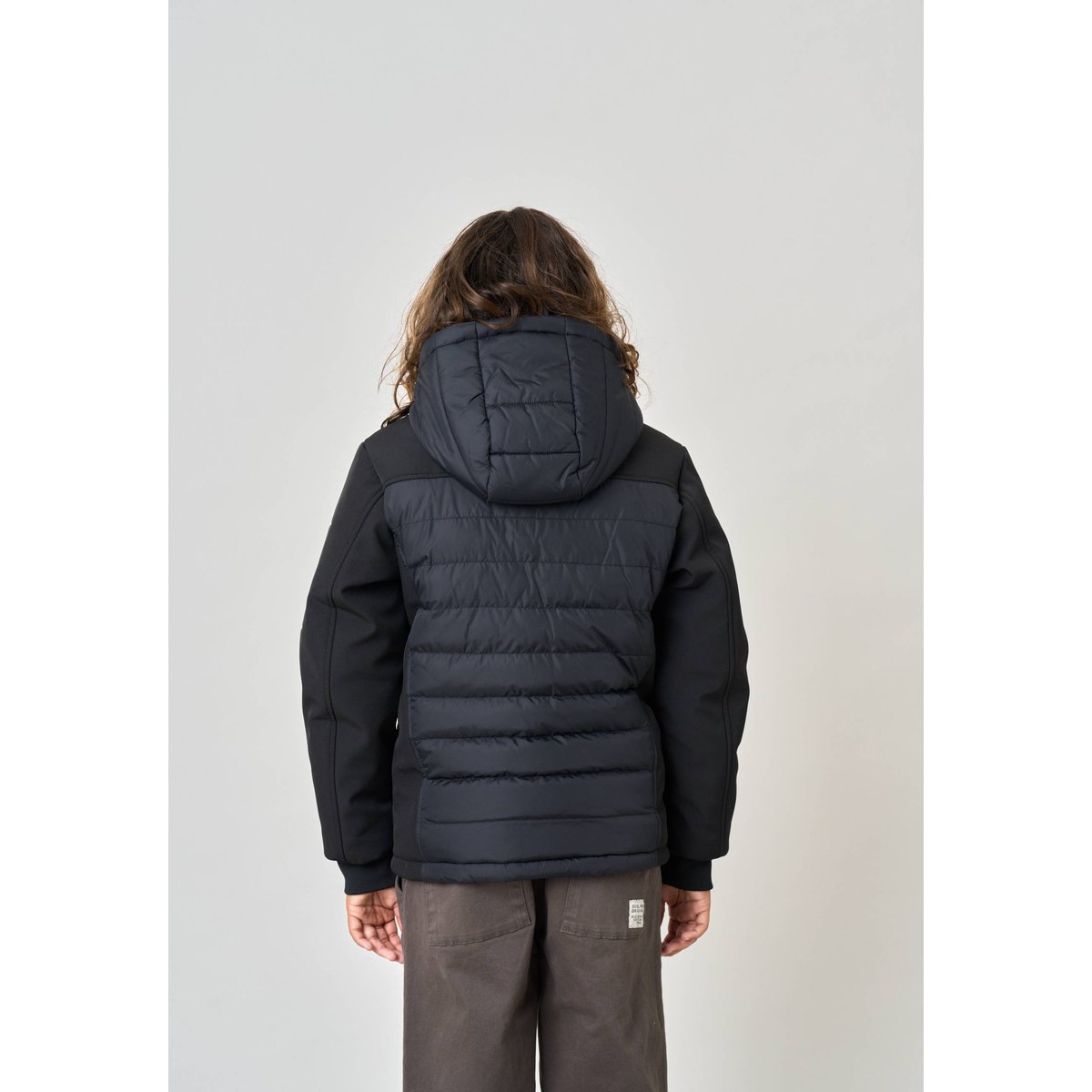 Blouson matelassé garçon SECTOR black, DEELUXE