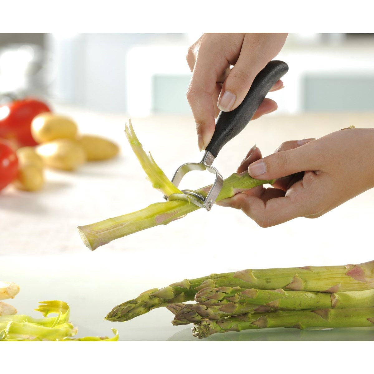 Épluche asperges carottes FILIGRANO argent, GEFU