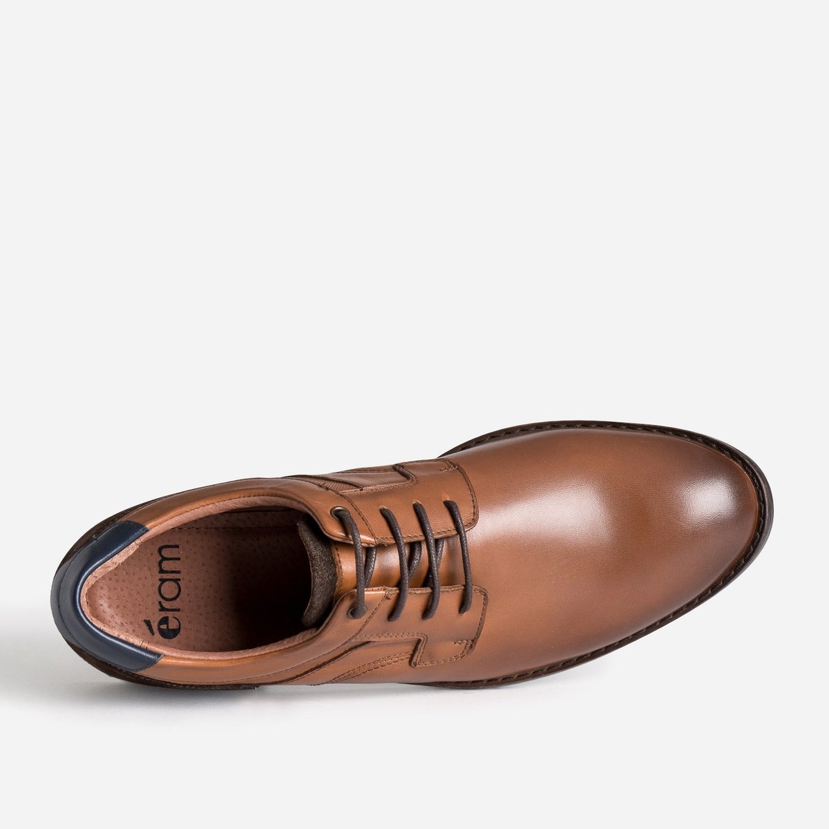 Derby en cuir CAMILLE marron, ERAM