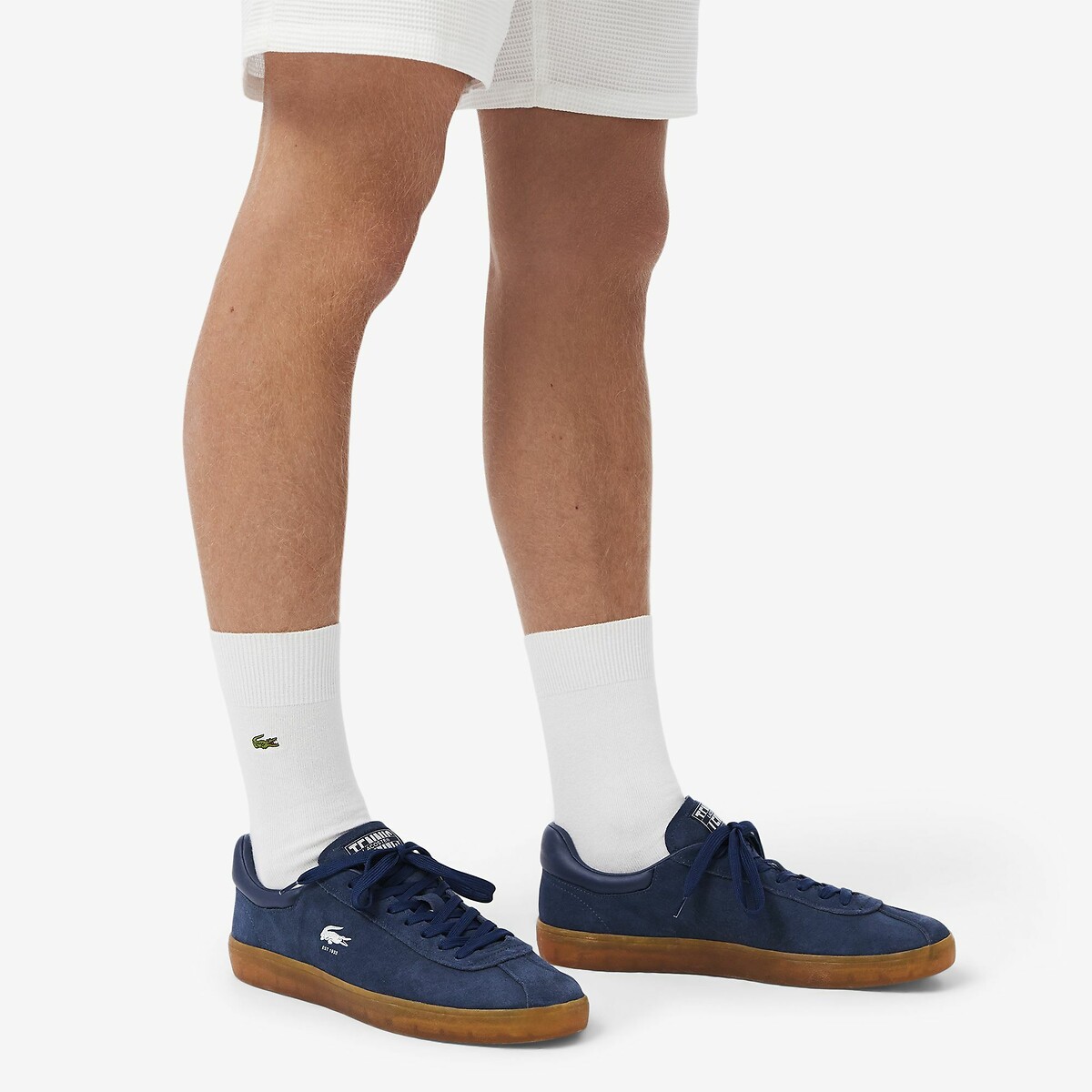 Baskets basses Baseshot bleu, LACOSTE