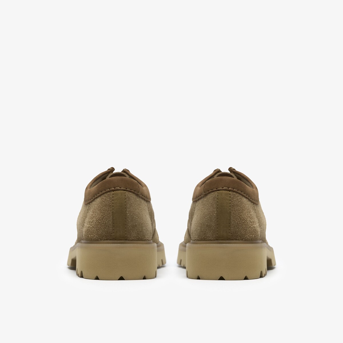 Chaussures derbies en cuir Cleyhill Seam sable, CLARKS
