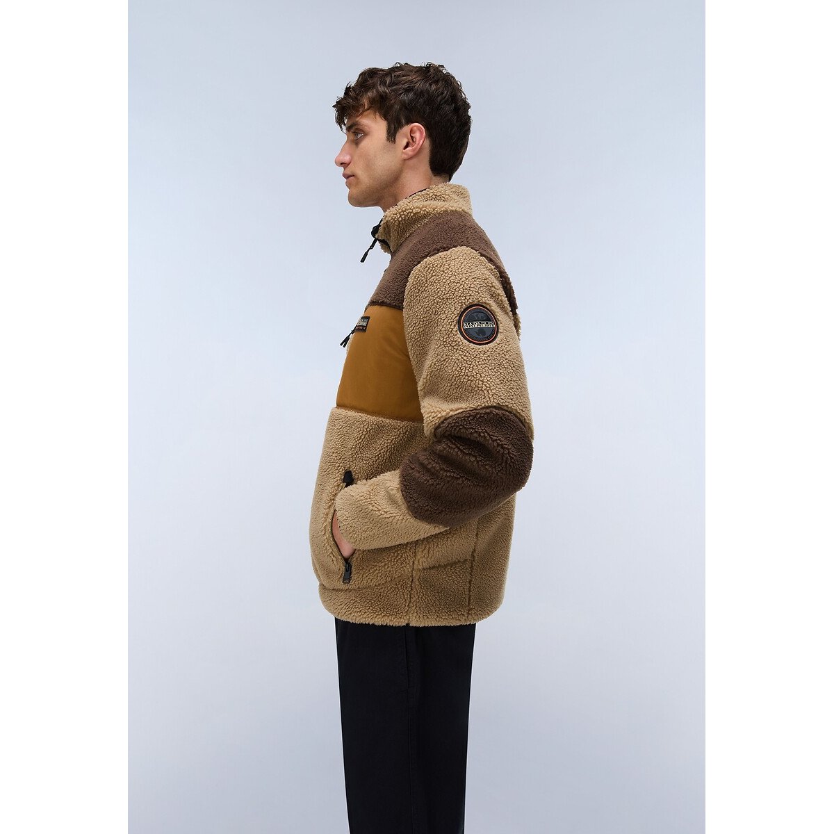 Polar con cremallera, Yupik beige/marrón, NAPAPIJRI