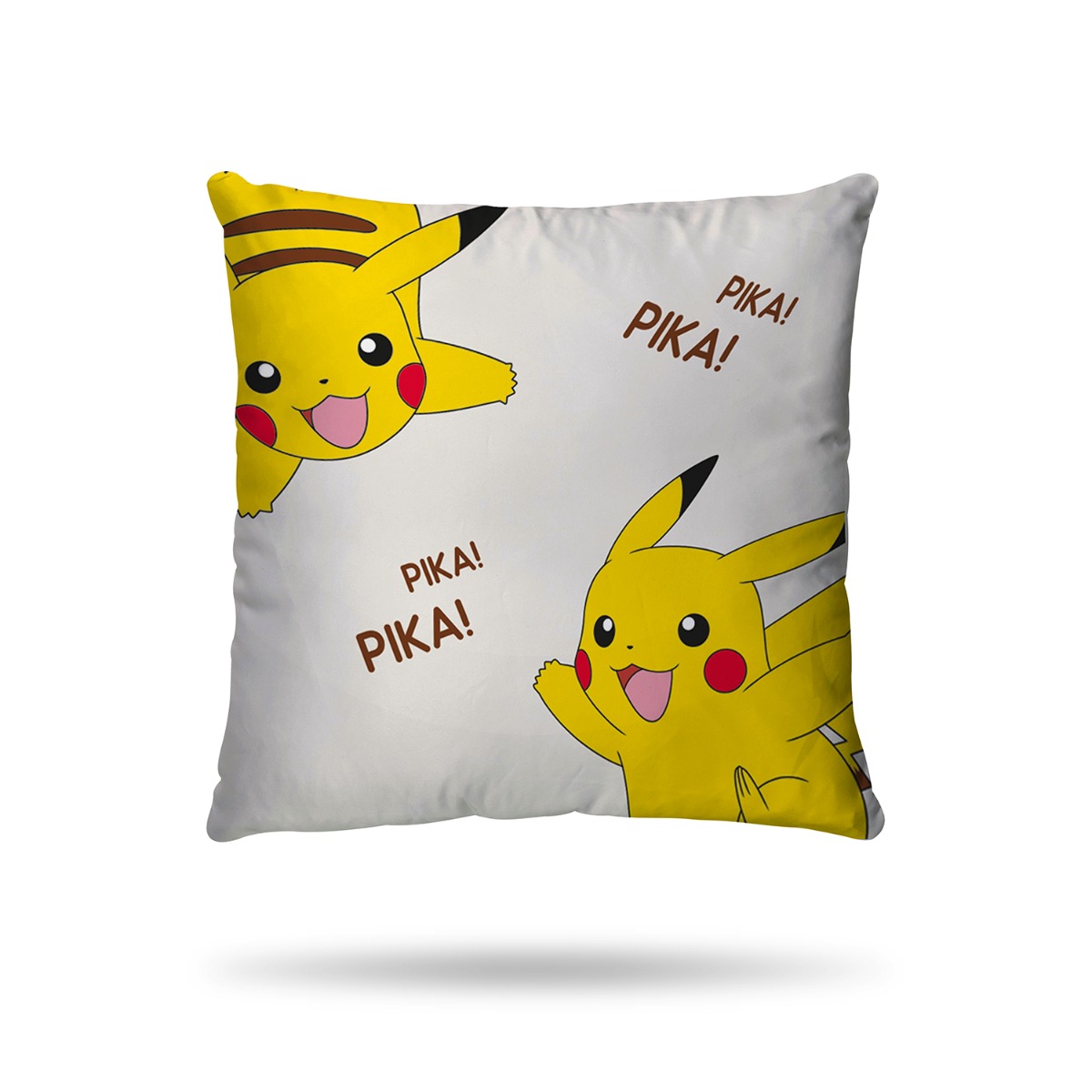 Parure de lit coton Pokémon, PIKACHU DELUGE ecru, POKEMON