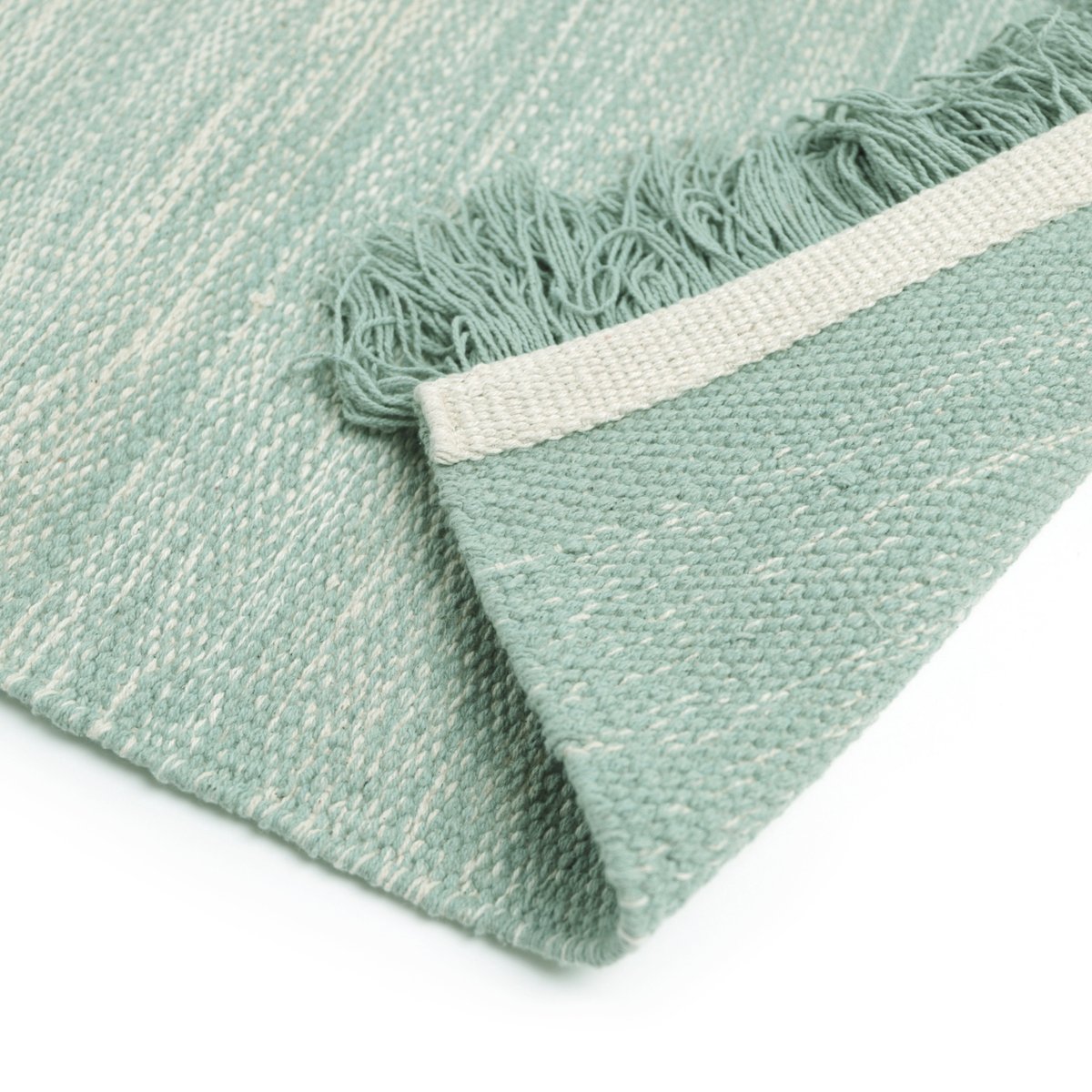 Tapis chambre enfant coton KIRTHY bleu vert, NATTIOT
