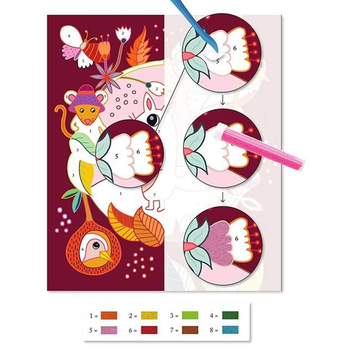 Kit Créatif Les Ateliers Du Calme - Sycomore multicolore, SYCOMORE