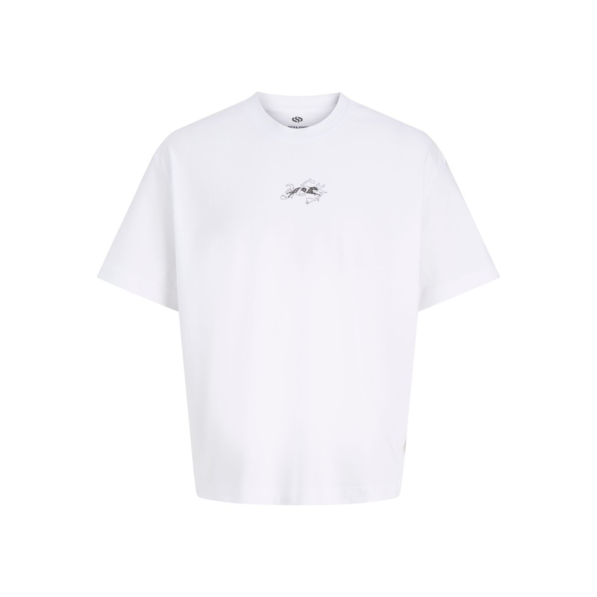T-Shirt bright white, JACK & JONES