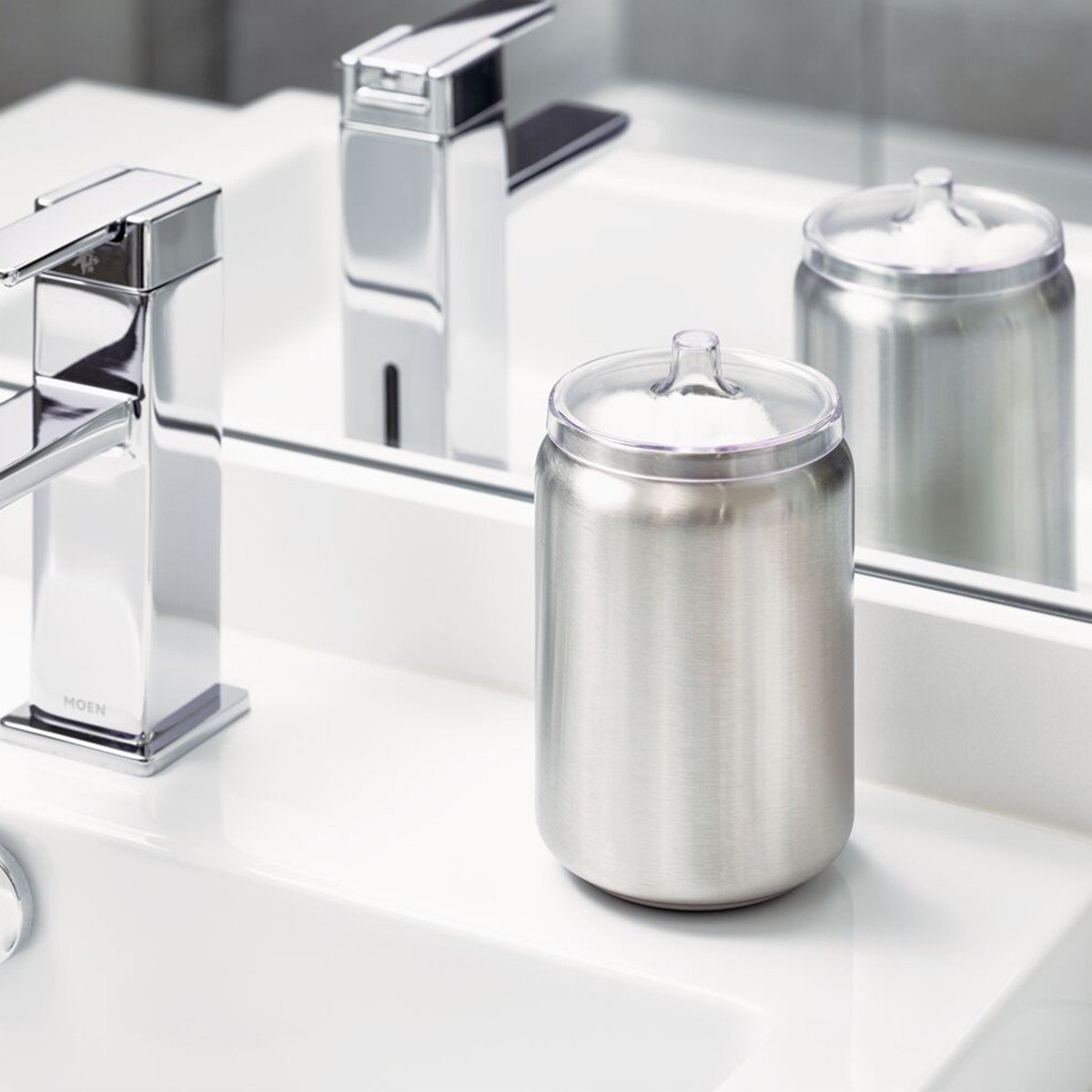 Boîte coton austin argent, IDESIGN