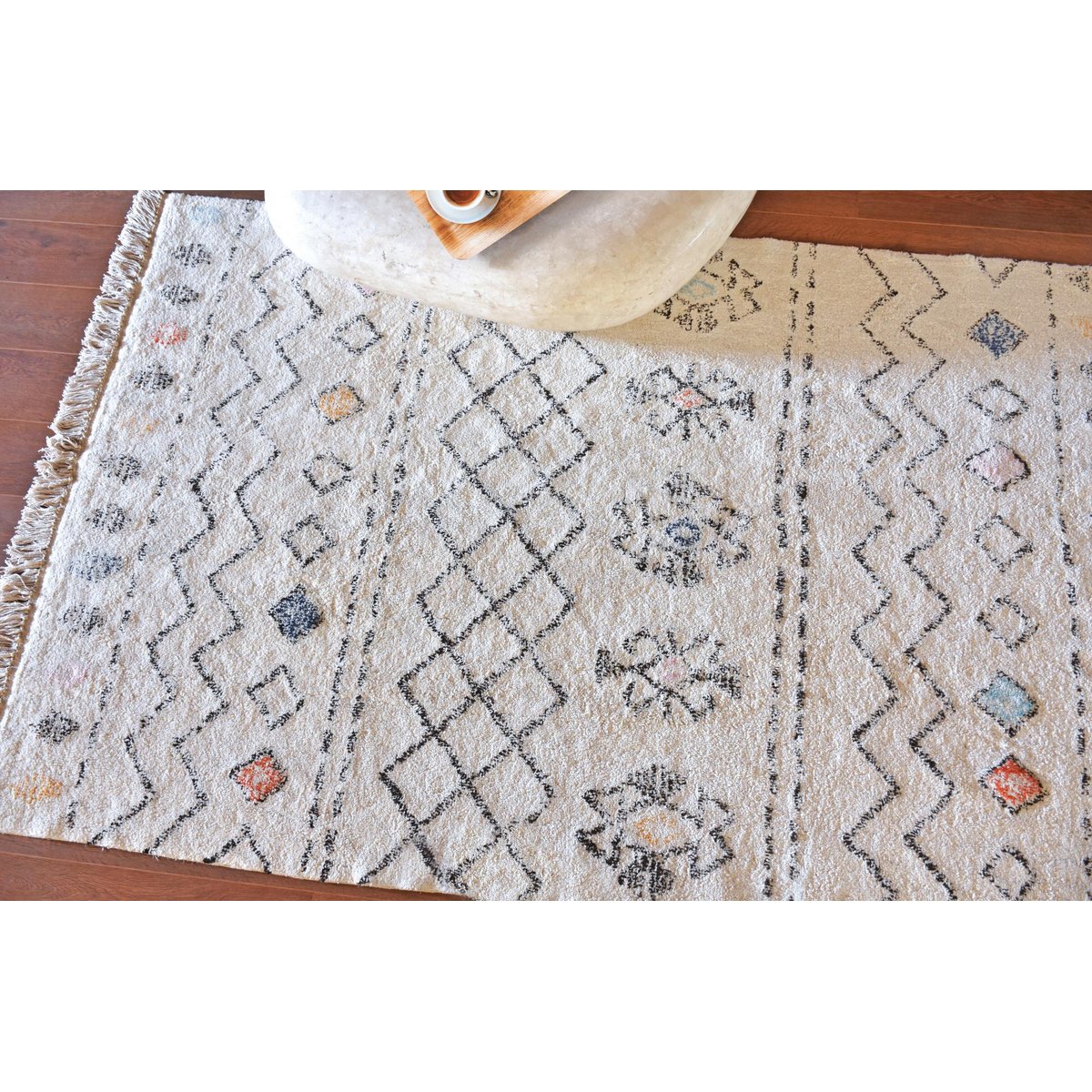Tapis Seabert ivoire/multi, THE RUG REPUBLIC