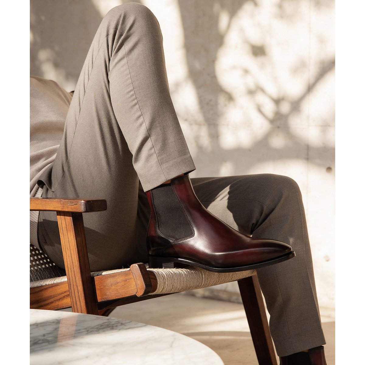 Bottines FIRENZE bordeaux, FINSBURY