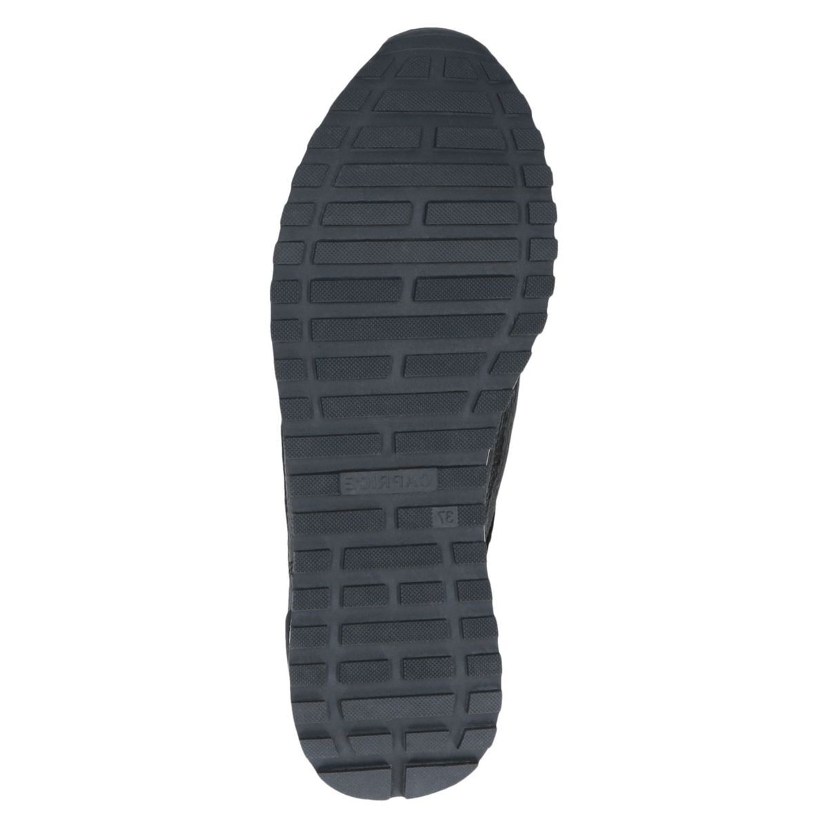 Basket en cuir noir cuir, CAPRICE