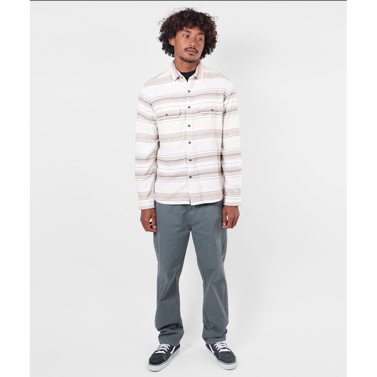 Chemise manches longues FRONTIER seashell, OXBOW