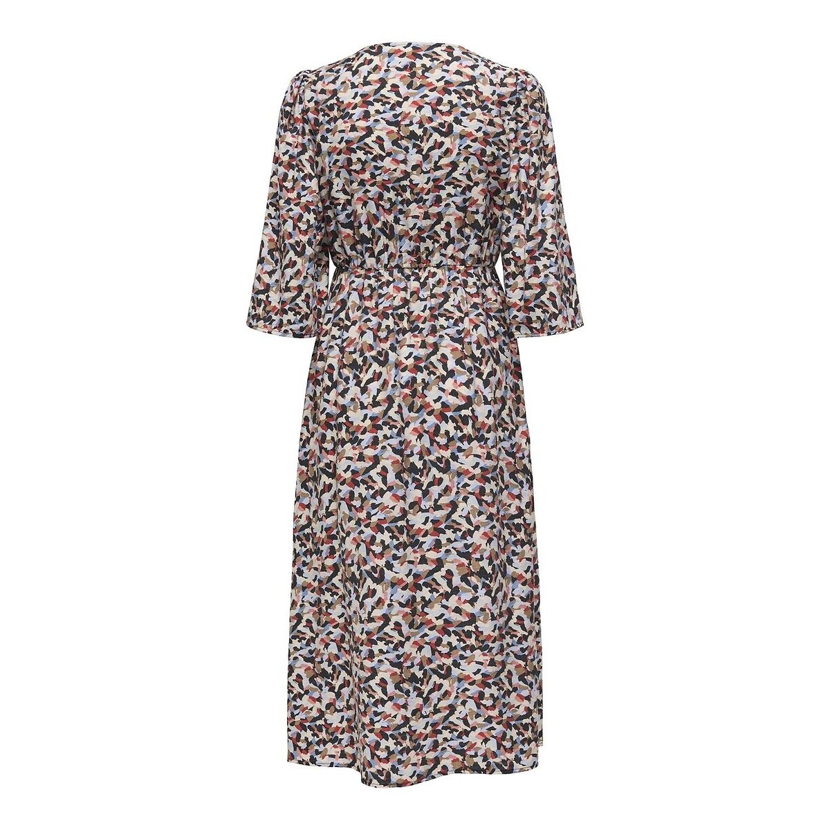 Robe mi-longue, imprimée imprimé bleu, JDY
