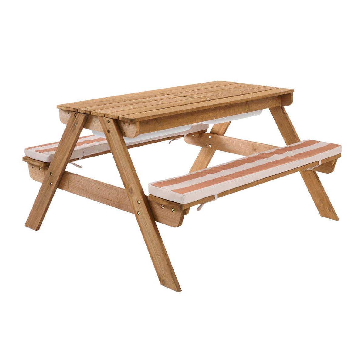 Table de pique nique PROVENCE marron, PETITE AMELIE