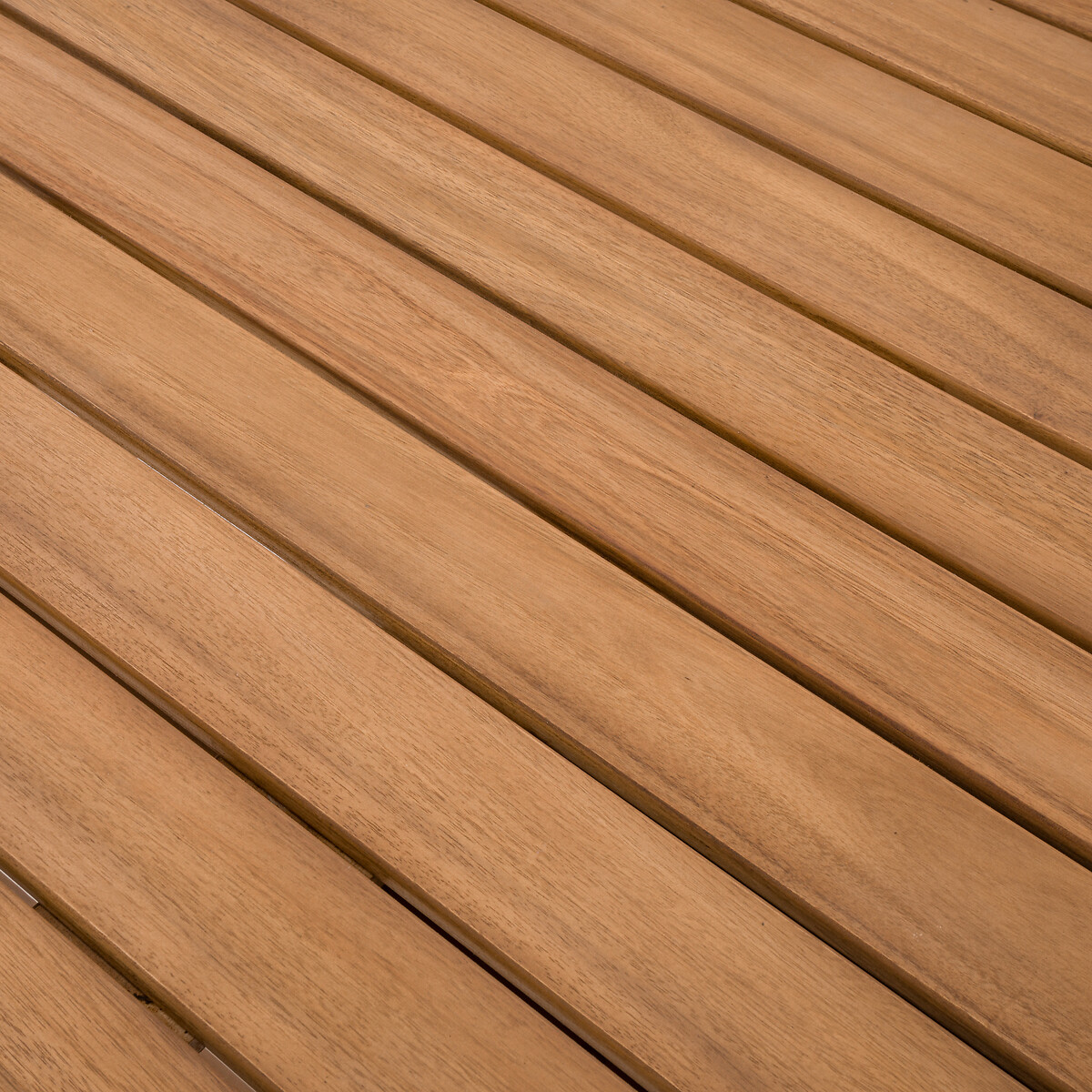 Mesa de jardín plegable extensible, Palera acacia, LA REDOUTE INTERIEURS