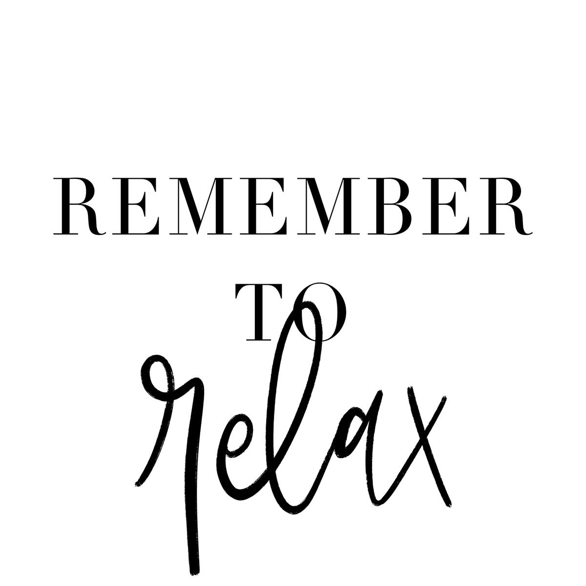 Tableau remember to Relax tableau alu dibond, HEXOA
