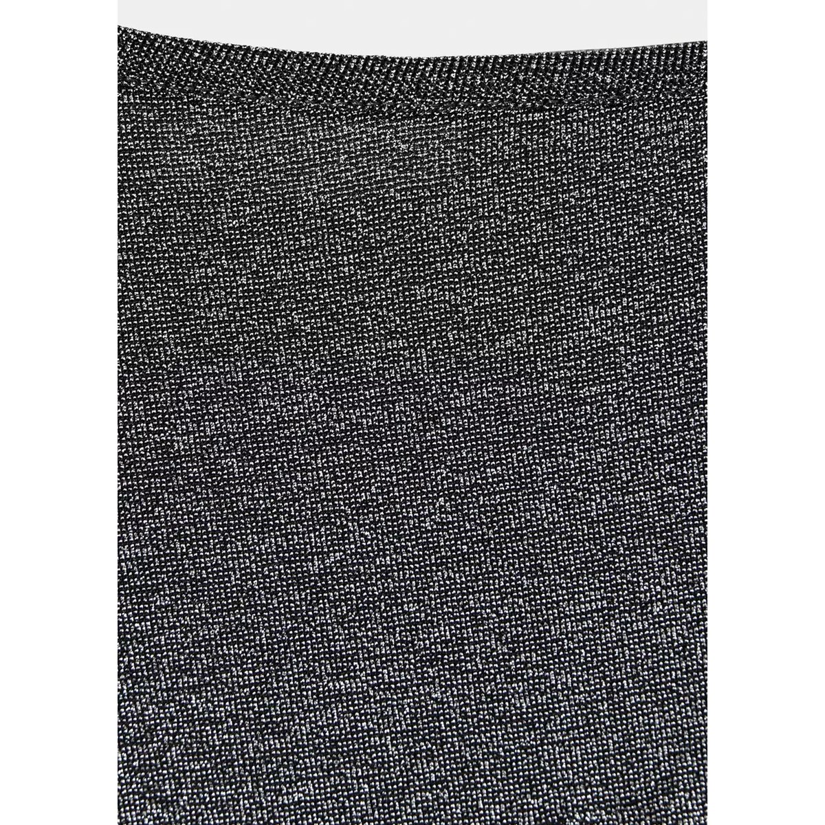 Top asymétrique Fil textile argent, MANGO TEEN