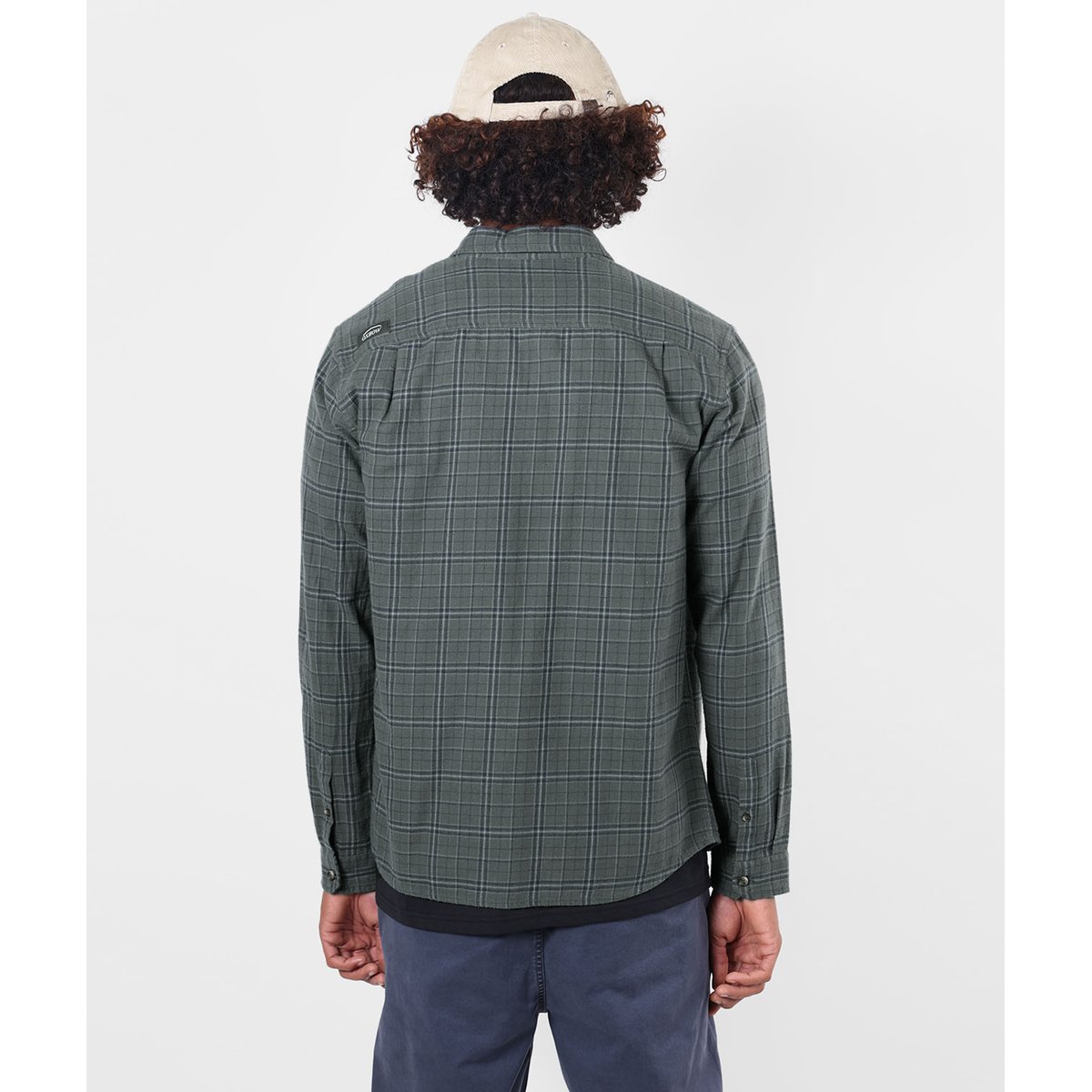 Chemise manches longues CLIFF pewter, OXBOW