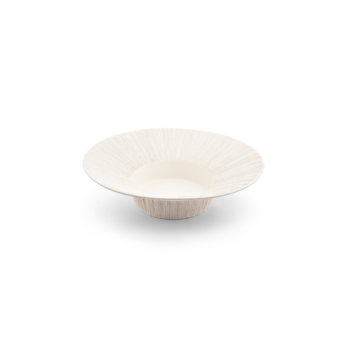 Plat décoratif rond 35 cm VICO beige, SP COLLECTION
