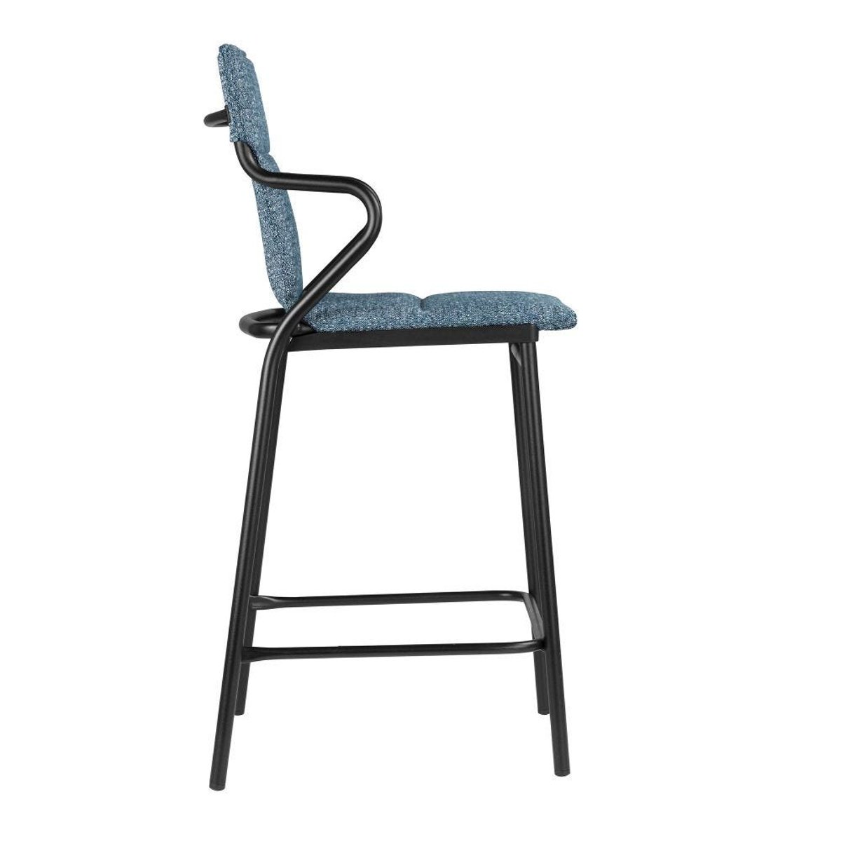 Fauteuil de repas matelassé mi-haut - ANCÔNE MIDDLE cobalt, LAFUMA MOBILIER