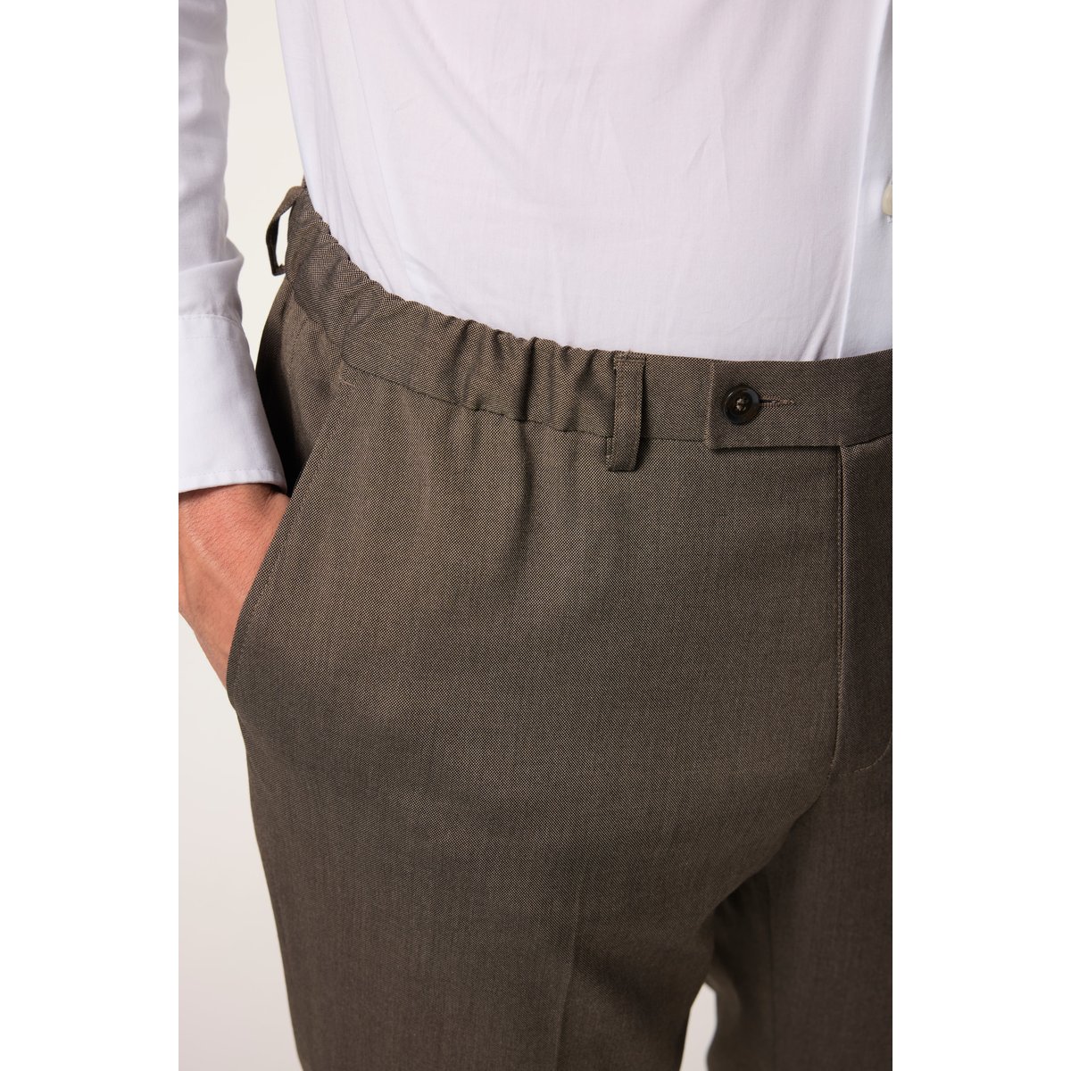 Pantalon de ville FLEXNAMIC® marron, JP1880