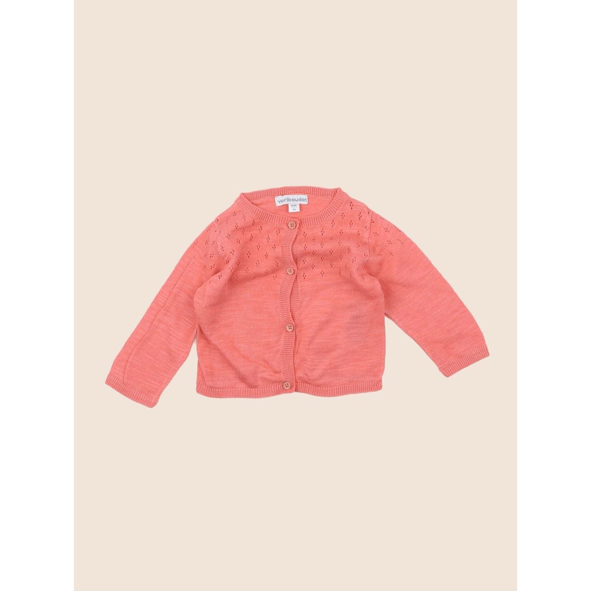 Gilet - Très bon état rose, VERTBAUDET