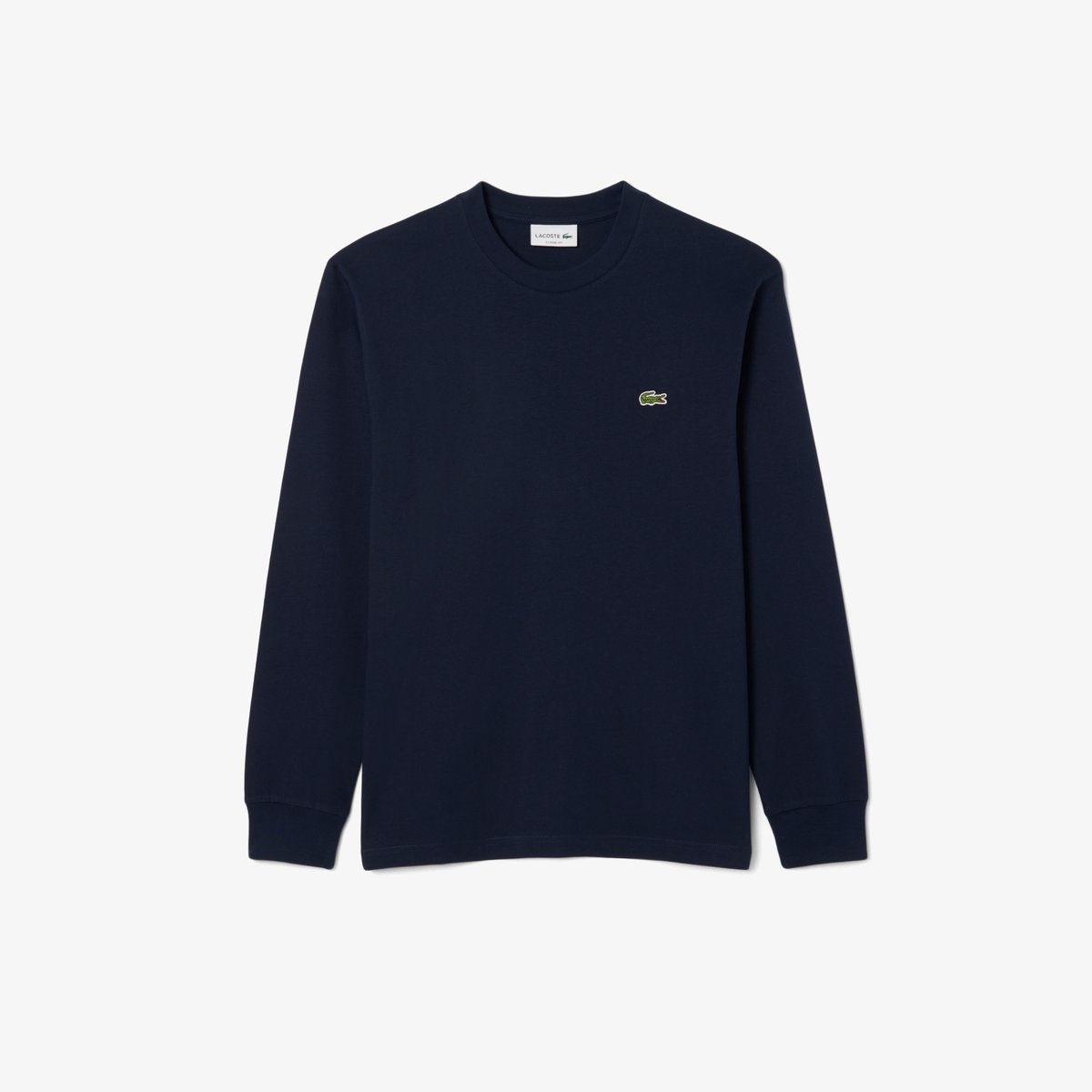 T-shirt manches longues coton bleu-166, LACOSTE