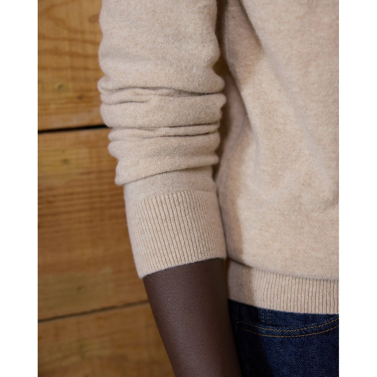 Pull laine MARLY beige, FAGUO