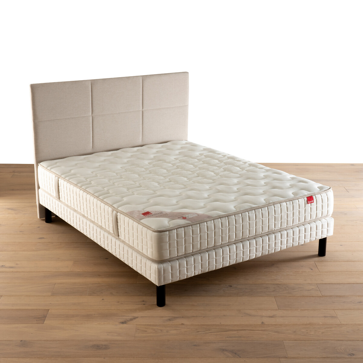 Matelas ressorts ensachés Le poétique ecru, EPEDA