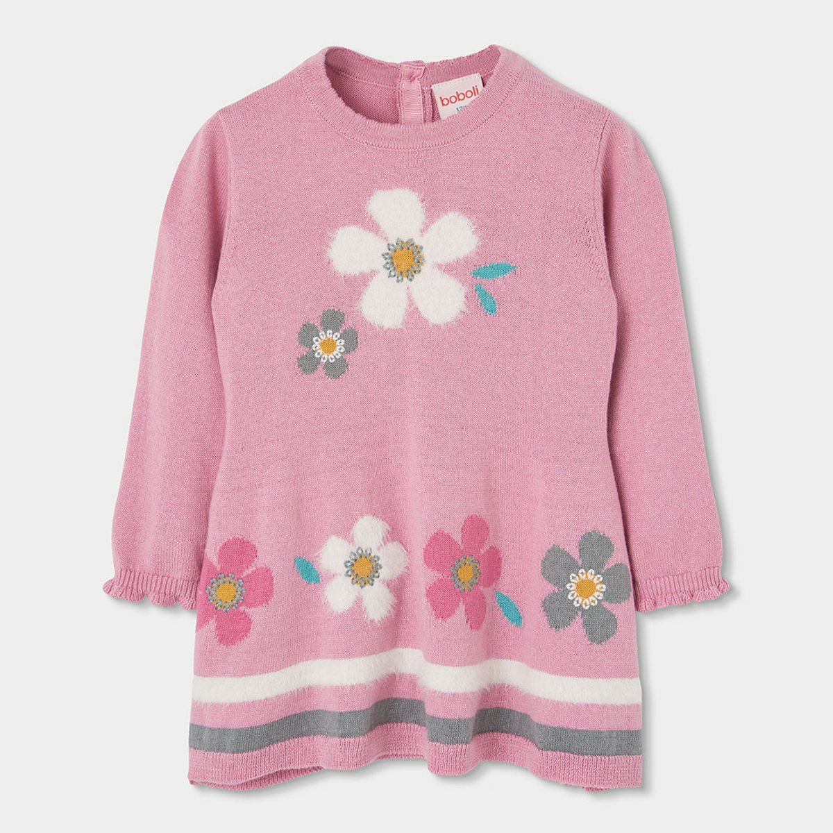 Robe imprimé fleurs pink, BOBOLI