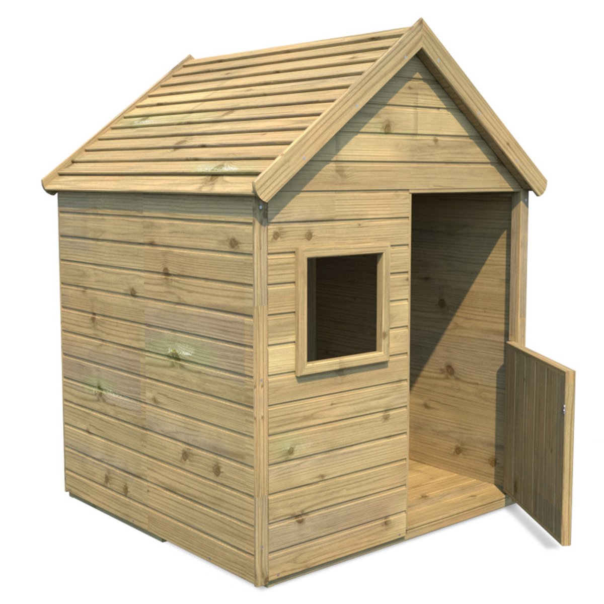 Maisonnette en bois traité pour enfantr MARINA marron, SOULET