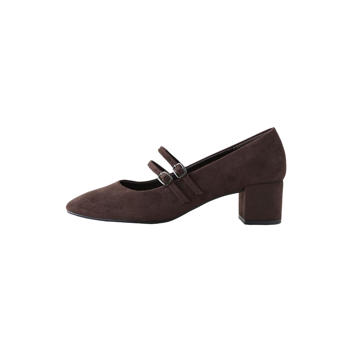 Babies style escarpins bout rond/talon carré marron chocolat, NEXT