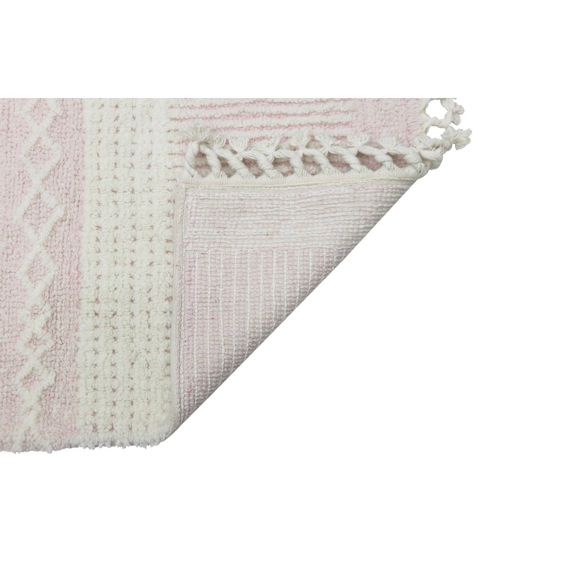 Tapis à laine Rectangulaire ARI blanc, LORENA CANALS
